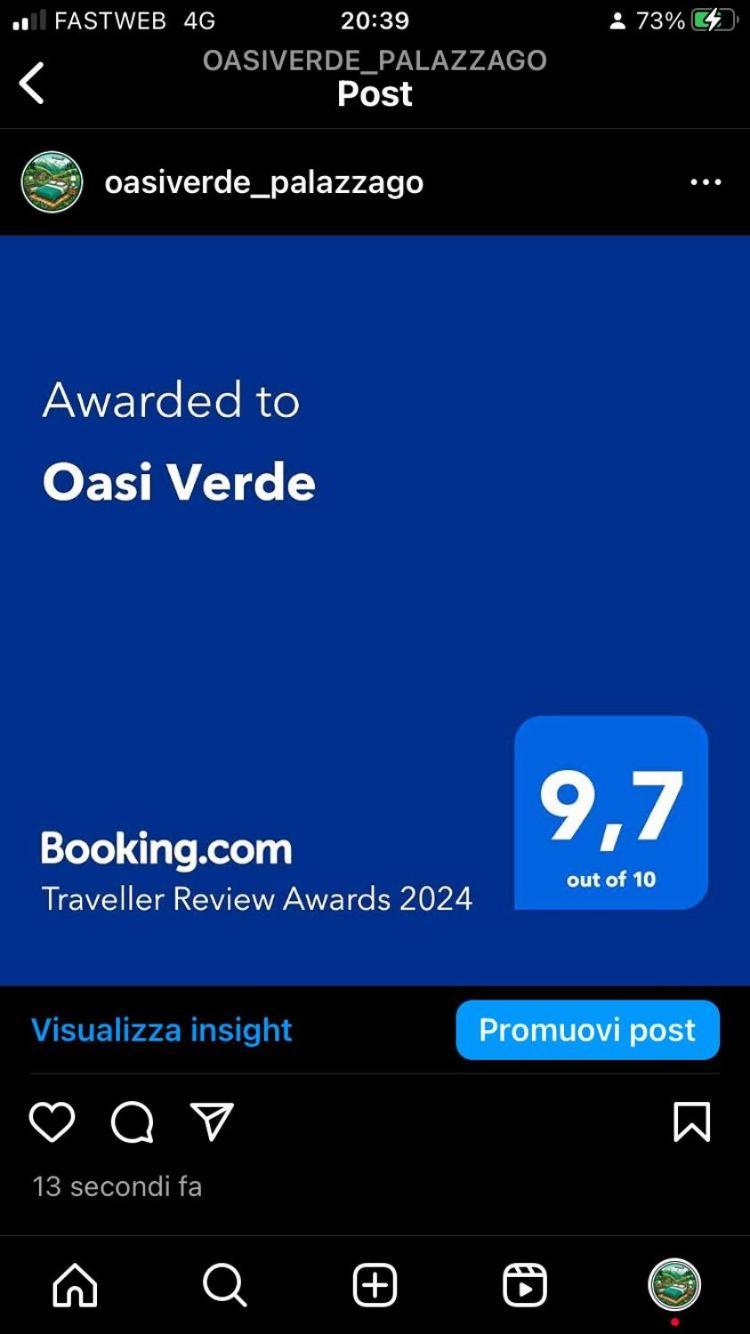 Oasi Verde Palazzago Экстерьер фото